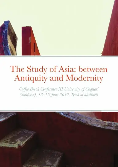 The Study Of Asia: Between Antiquity And Modernity 1