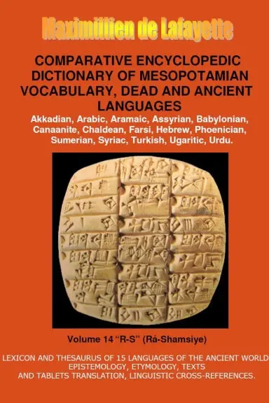 V14.Comparative Encyclopedic Dictionary Of Mesopotamian Vocabulary Dead & Ancient Languages 1