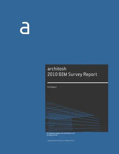 Architosh 2010 Bim Full Report 1