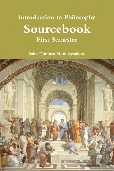 Philosophy Sourcebook - First Semester 1