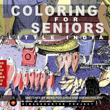 Coloring For Seniors - Little India 1