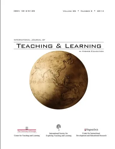 2014 ¥ 26(2) ¥ International Journal Of Teaching And Learning In Higher Education 1
