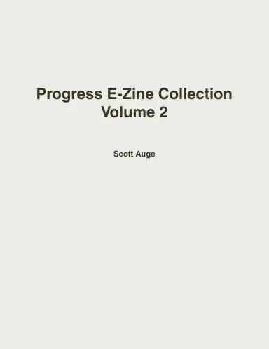 Progress E-Zine Collection Volume 2 1