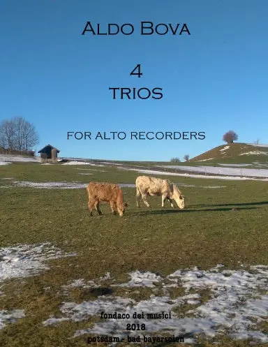 4 Trios For Alto Recorders 1
