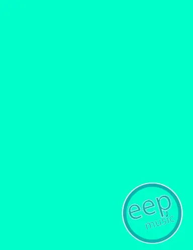 Guitar & Piano Assignment Keeping Notebook (Turquoise) By Eepmusic 1
