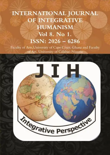 International Journal Of Integrative Humanism Ghana Vol 8. No 1. 1