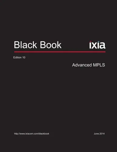 Black Book, Advanced Mpls, Ed. 10, Paperback, B&W 1