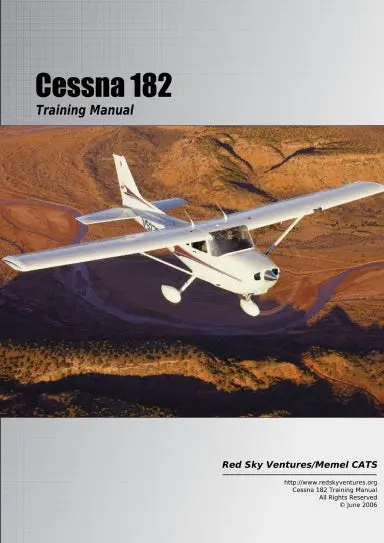 Cessna 182 Training Manual - Coil Bound Large Edition 1