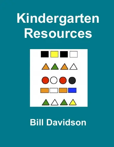 Kindergarten Resources 1
