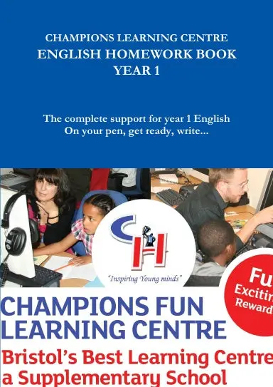 English Homework Book Year 1 1