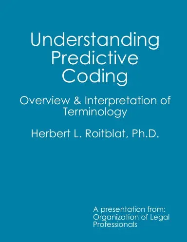 Understanding Predictive Coding: Overview & Interpretation Of Terminology 1
