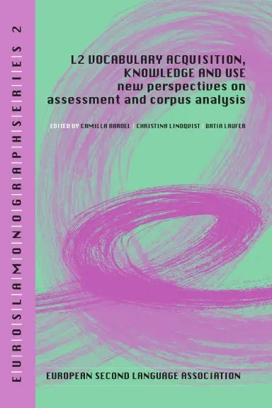 L2 Vocabulary Acquisition, Knowledge And Use 1