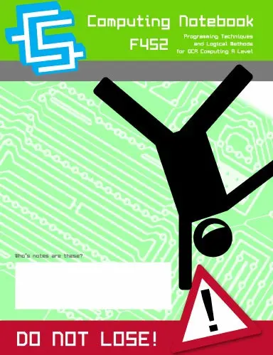 Computing Revision Notebook F452 For Ocr Computing A Level 1
