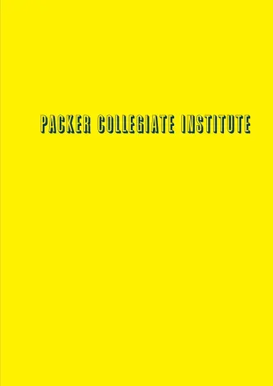 Packer Collegiate Institute Planner 1