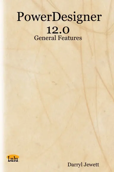 Powerdesigner 12.0 - General Features 1