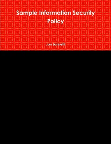 Sample Information Security Policy 1