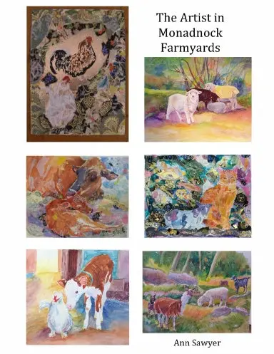 The Artist In Monadnock Farmyards 1