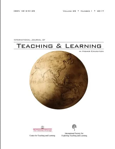 2017 ¥ 29(1) ¥ International Journal Of Teaching And Learning In Higher Education 1