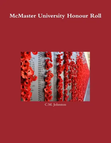 Mcmaster University Honour Roll 1