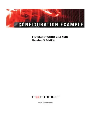 Fortigate Example For Soho 1