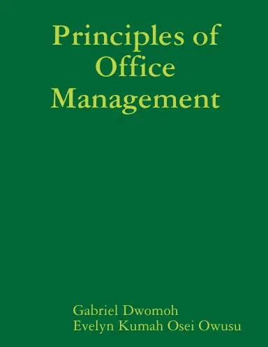 Principles Of Office Management 1
