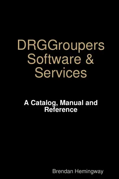 Drggroupers Software & Services 1