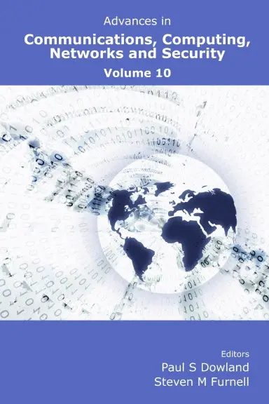 Advances In Communications, Computing, Networks And Security Volume 10 1