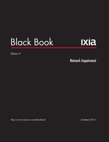 Black Book, Network Impairment, Ed. 10, Paperback, Bw 1