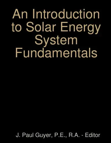 An Introduction To Solar Energy System Fundamentals 1