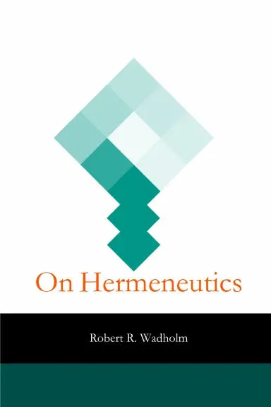On Hermeneutics 1