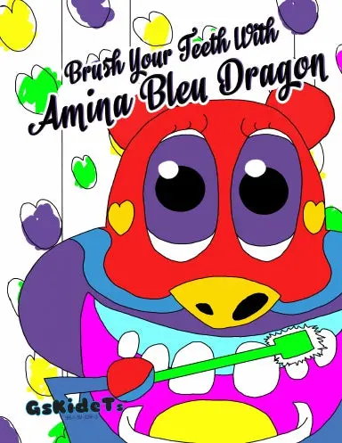 Brush Your Teeth With Amina Bleu Dragon 1