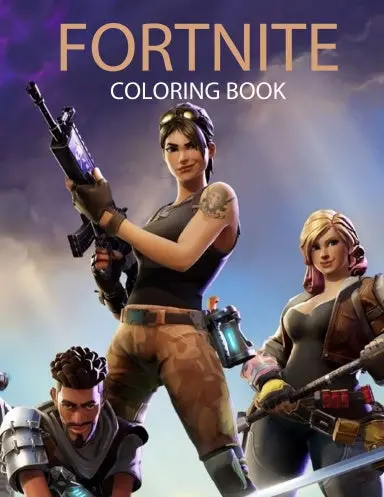 Fortnite Coloring Book: Amazing Unofficial Coloring Book With 30 Unique Images 1