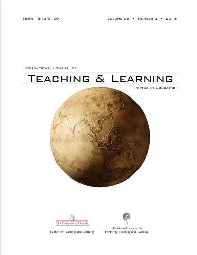 2016 ¥ 28(3) ¥ International Journal Of Teaching And Learning In Higher Education 1