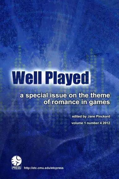 Well Played: Volume 1 Number 4 Romance 2012 1