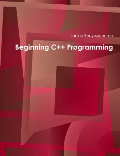 Beginning C++ Programming 1