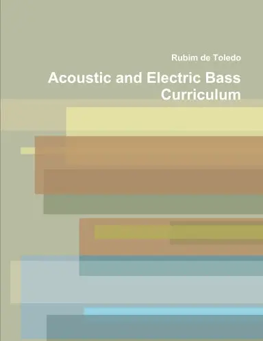 Acoustic And Electric Bass Curriculum 1
