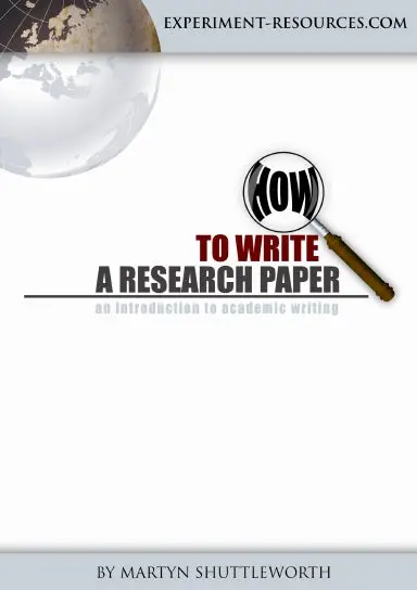 How To Write A Research Paper 1