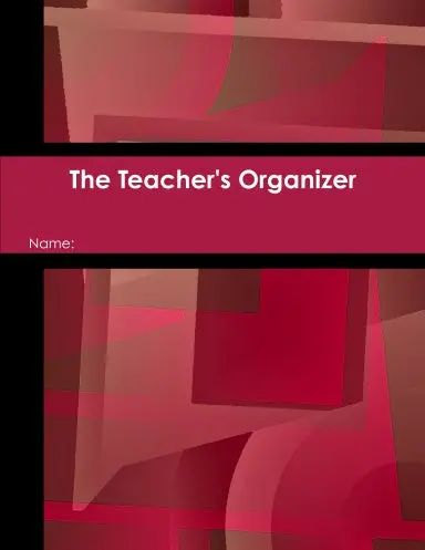 The Teacher's Organizer 1