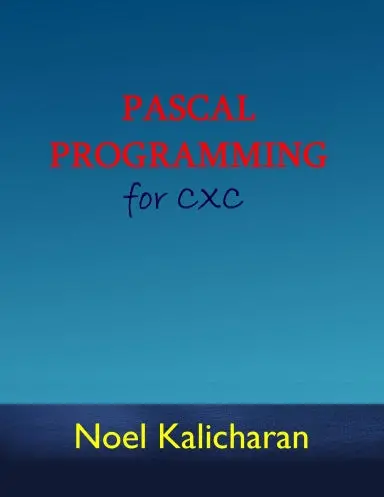 Pascal Programming For Cxc 1