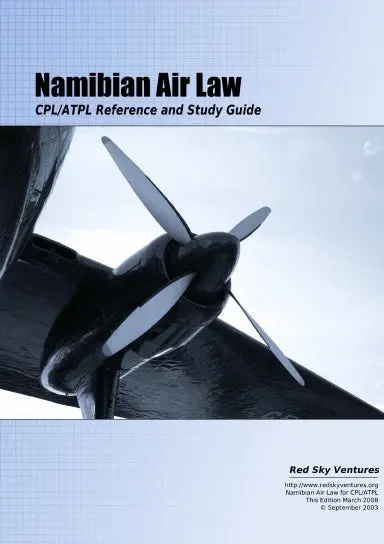 Namibian Cpl/Atpl Air Law 1