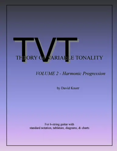 Theory Of Variable Tonality, Volume 2 - Harmonic Progression 1