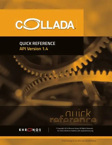 Collada 1.4 Quick Reference 1