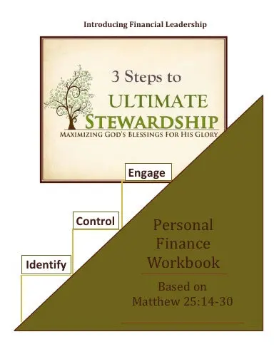 3 Steps To Ultimate Stewardship Workbook 1