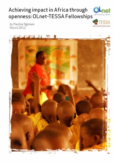 Achieving Impact In Africa Through Openness 1