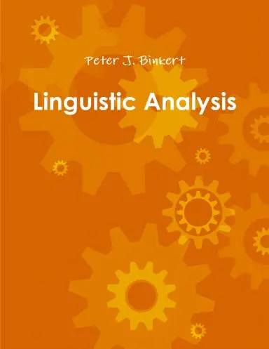 Linguistic Analysis 1