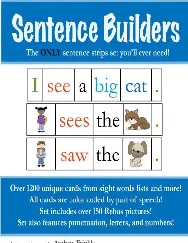 Sentence Builders 1