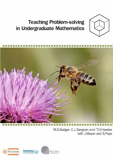 Teaching Problem-Solving In Undergraduate Mathematics 1