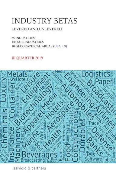 Industry Betas - Iii Quarter 2019 (Usa) 1