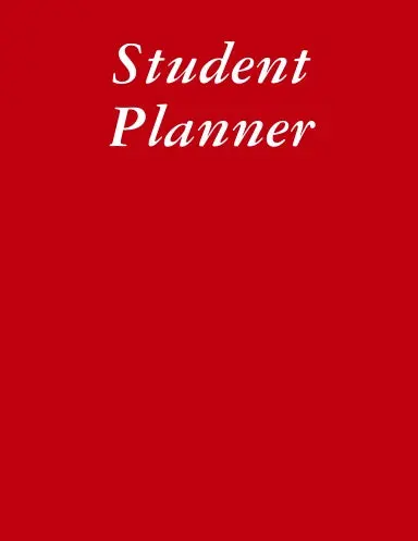 Student Planner 1