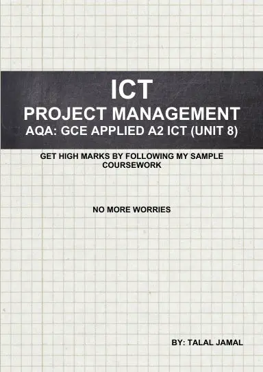 Ict  Project Management 1
